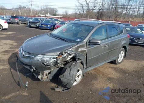 2013 Toyota Rav4 Xle из США, поврежденный, VIN JTMRFREV9D5016737